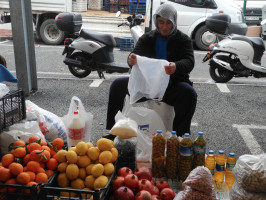 typisch türkischer Wochenmarkt
